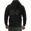 Jk9 hoodie met rits