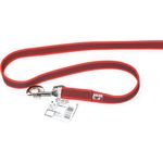 Hondenriem - 20mm x 1,8m - Met handvat - Rood | Hondenriemen