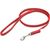 Hondenriem - 14mm x 1m - Met handvat - Rood | Hondenriemen