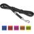 Lange lijn hond - 14mm x 3m - Met handvat - Zwart | Hondenriemen