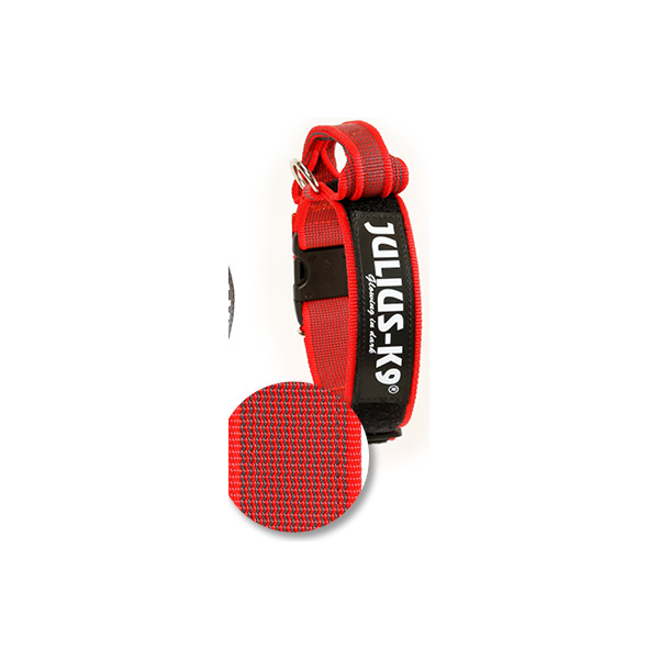 Halsband Met Beveiligingssluiting - Rood - 40mm x 38-53cm | Halsbanden