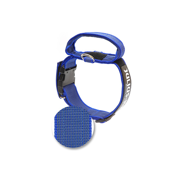 Halsband Met Beveiligingssluiting - Blauw - 50mm x 47-67cm | Halsbanden