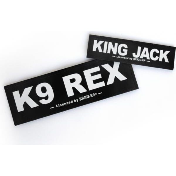 Julius K9 Eigen Naam Label Per Stuk | Tekstlabels