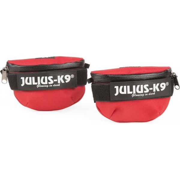 Julius K9 Universele Zijtas - Rood - Klein | Accessoires