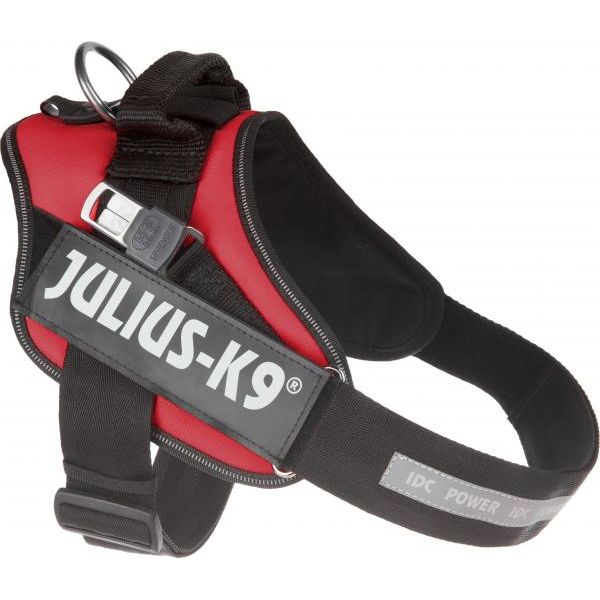 Julius K9 Blindengeleidehond tuig - Rood - Maat 2 | Julius K9 - Speciale tuigen