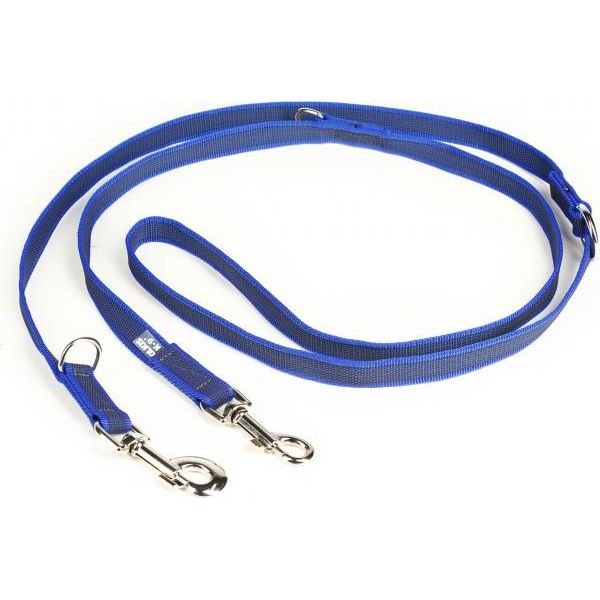 Hondenriem - Verstelbaar 20mm x 2,2m - Blauw | Hondenriemen