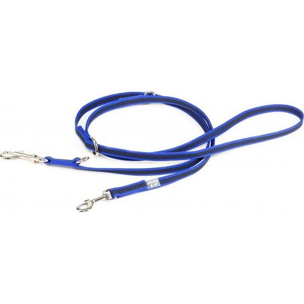 Hondenriem - Verstelbaar 14mm x 2,2m - Blauw | Hondenriemen