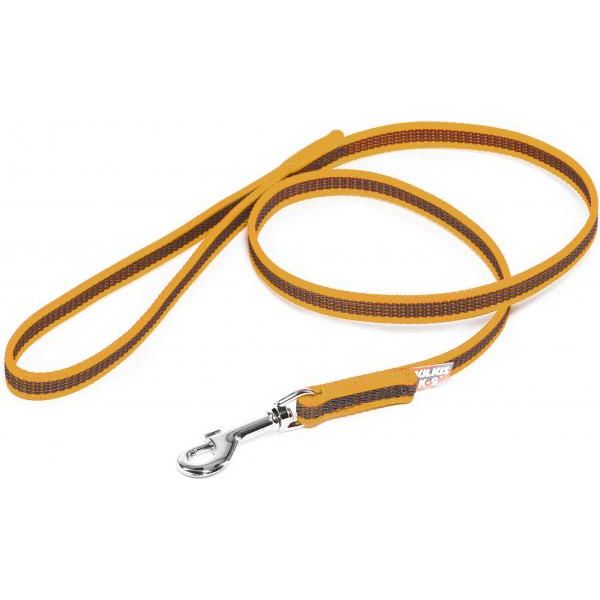 Hondenriem - 14mm x 1m - Met handvat - Oranje | Hondenriemen