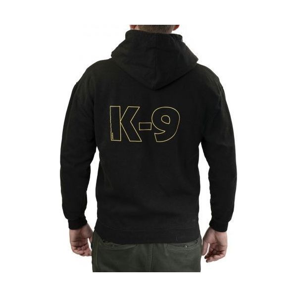 K9 Hoodie met rits